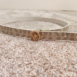 Michael Kors MK Signature Reversible Belt - S
